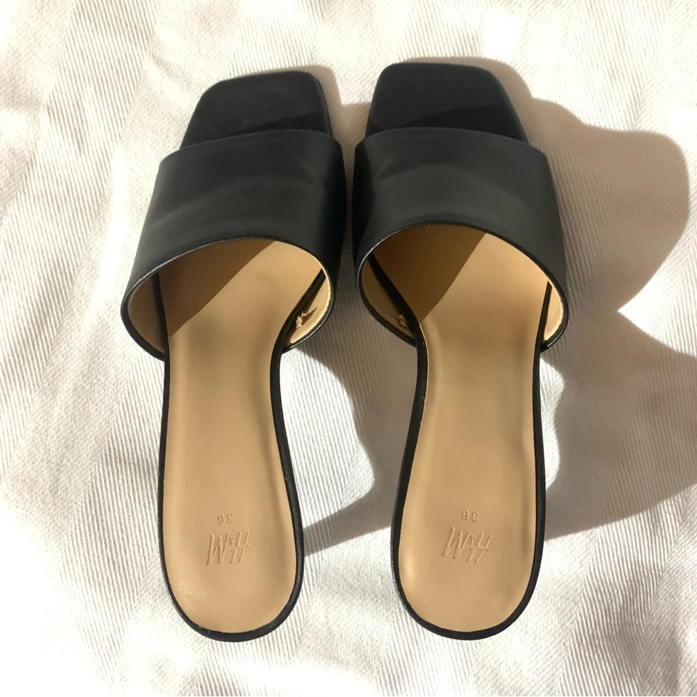 H&M Black Heels Size 5.5